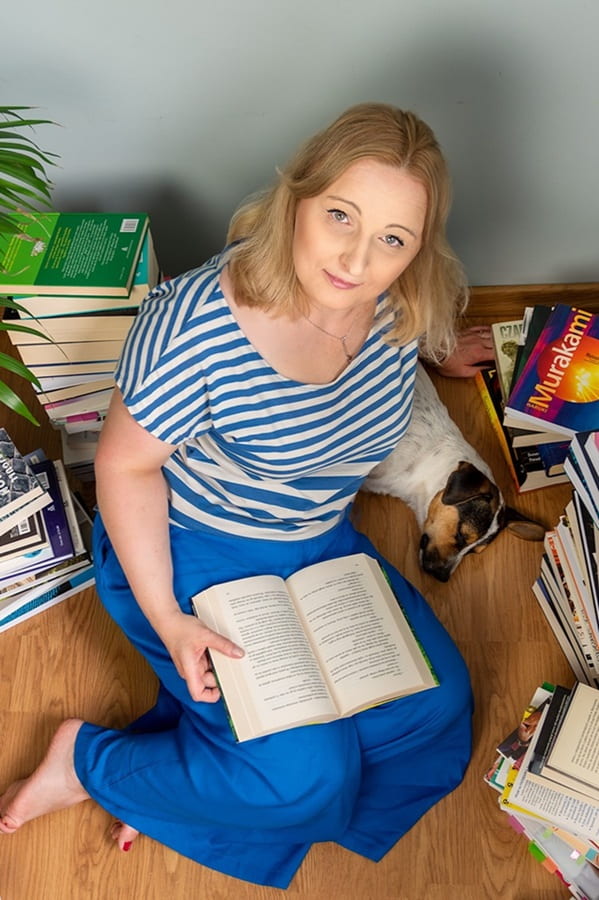 Agnieszka Sosnowska – właścicielka Bezbłędnie, ekspertka w korekcie, redakcji i transkrypcji tekstów oraz wsparciu self-publishingu